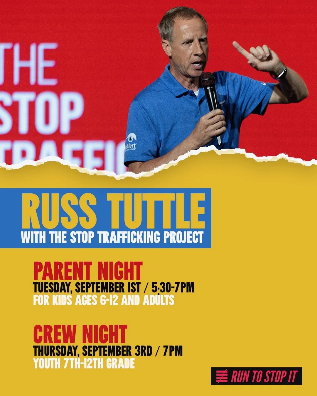 Russ Tuttle + The Stop Trafficking Project 