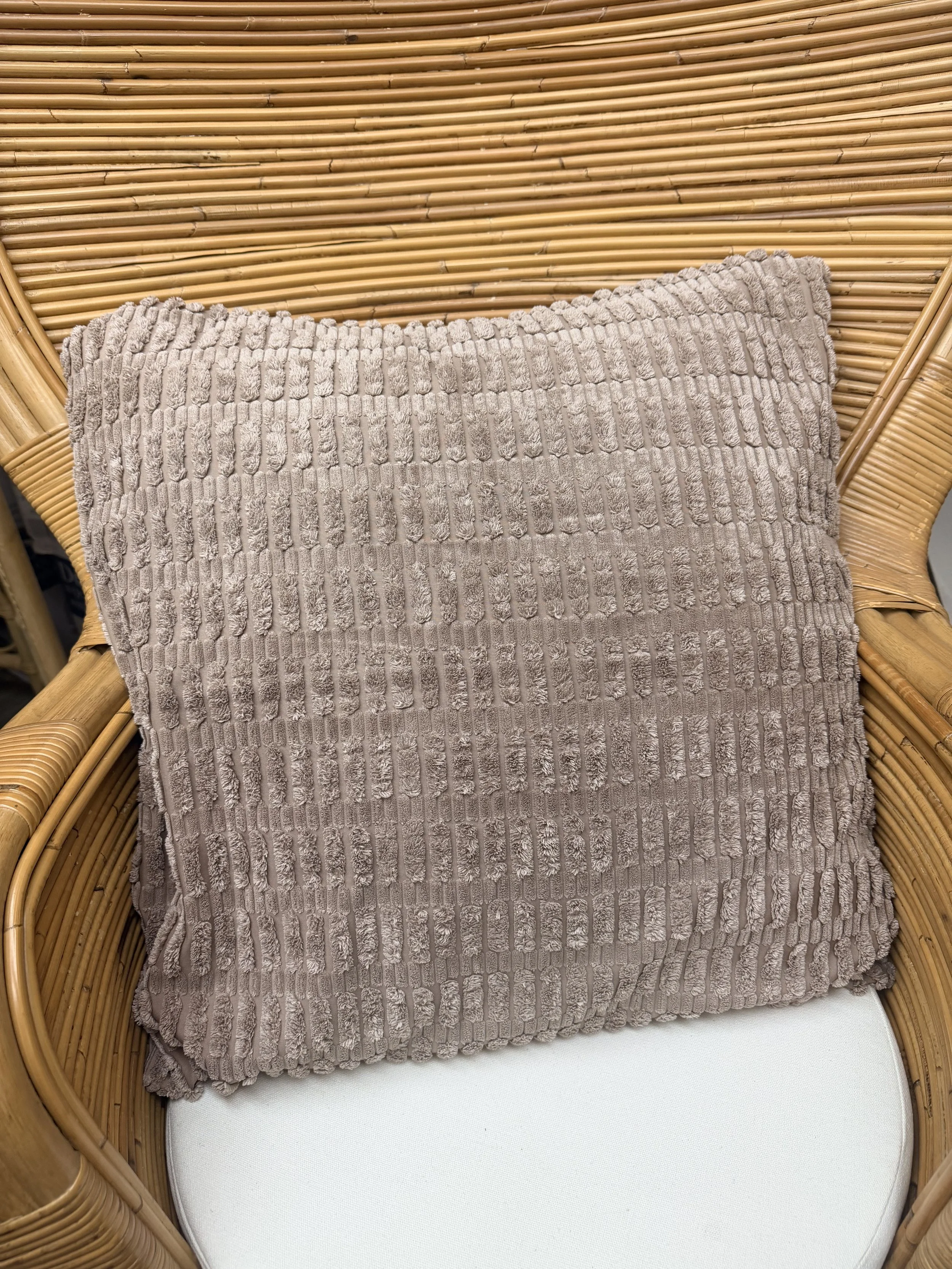 Brown Ribbed Throw Pillow x2.jpg