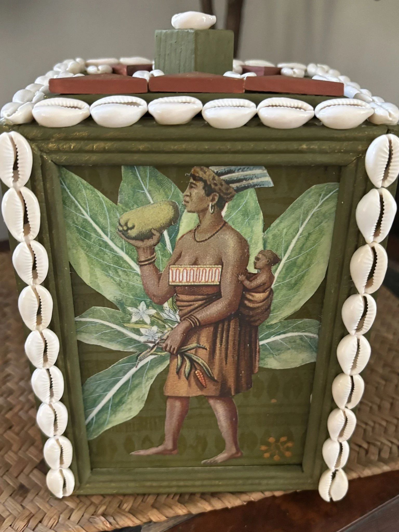 Ethnic Upcycled Wooden Boxes