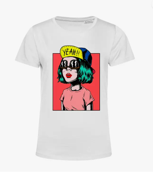 Yeah, Print Tee, 100% OCS Organic Cotton