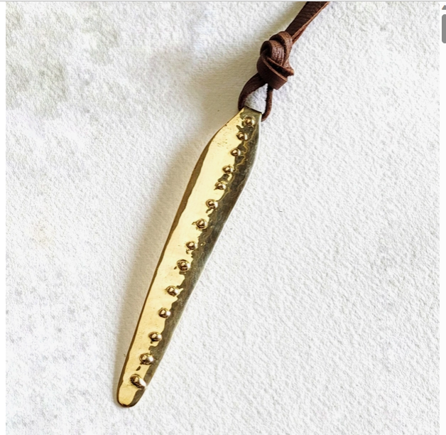 Brass Surf Collection Handmade Necklace Bracelet Earrings