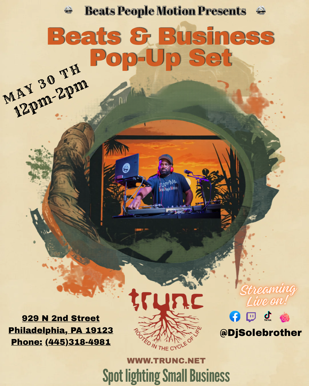 Beats & Business Pop-Up Set