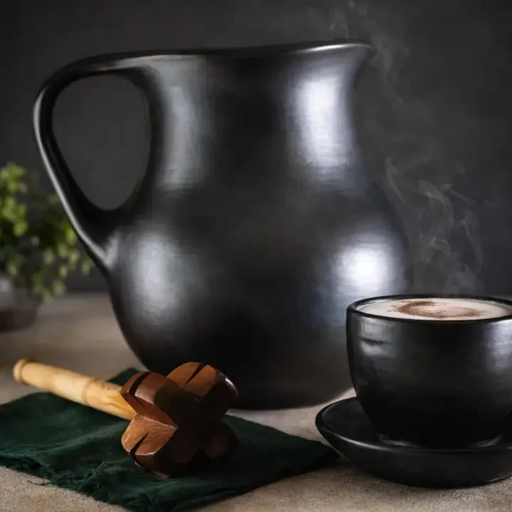 Black Clay Pitcher