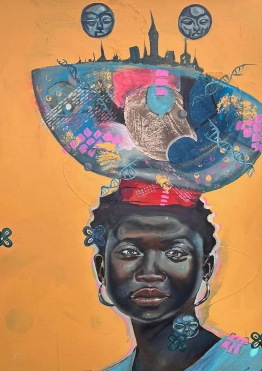 Leanne Mair Art "Third World Girl"