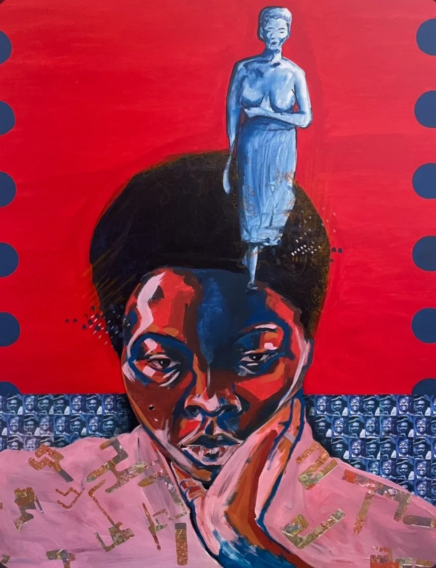 Leanne Mair Art "Widows Lumumba"