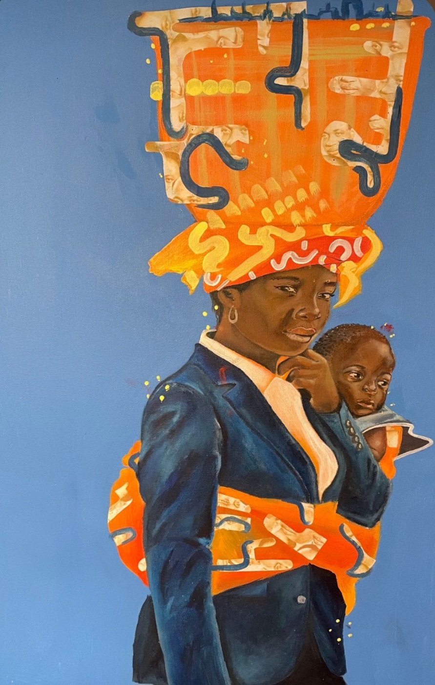 Leanne Mair Art "Labour and Load 2"