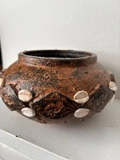 Upcycled Round Planters