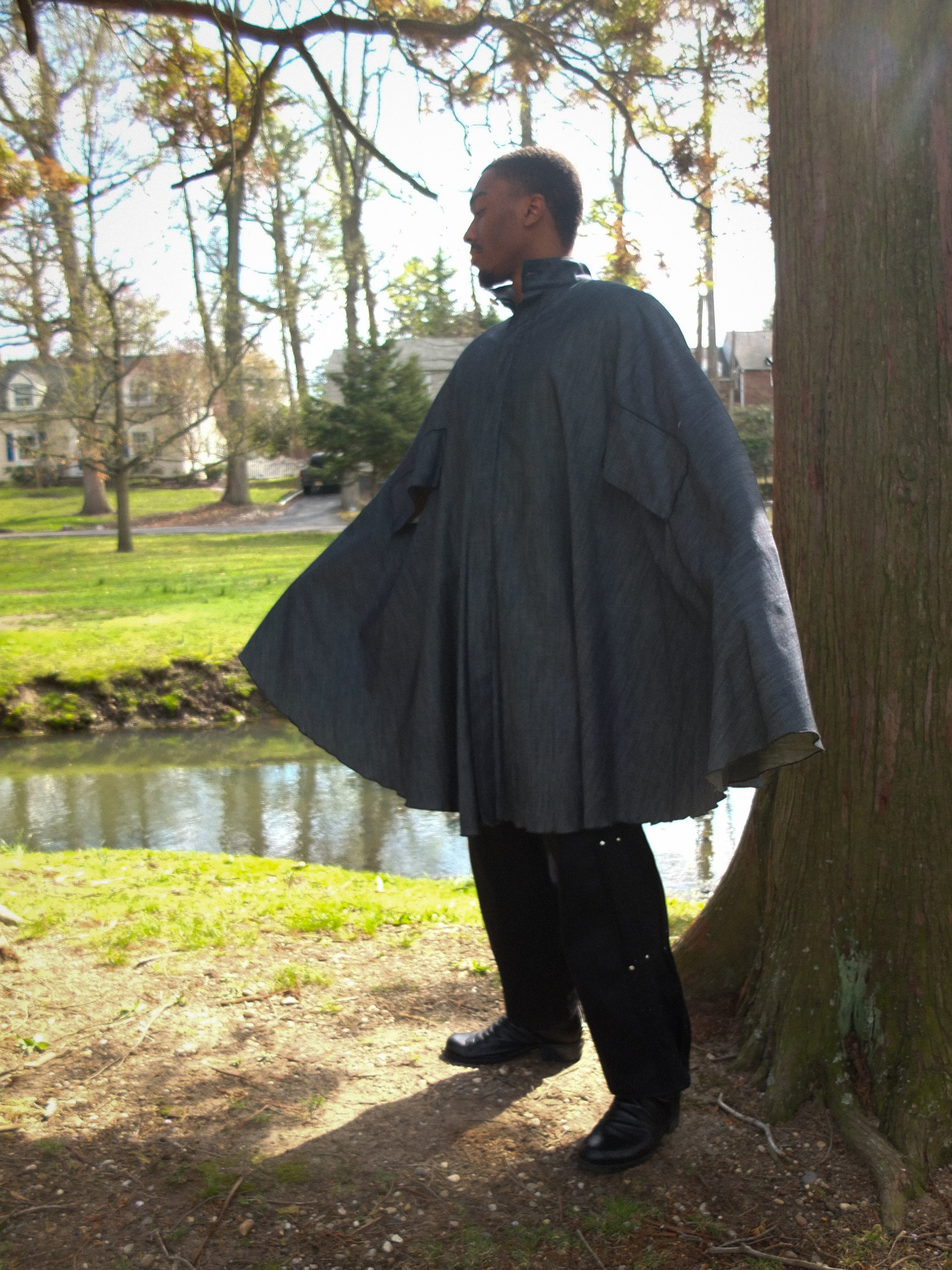 Cape Shirt & Pant Slow Fashion