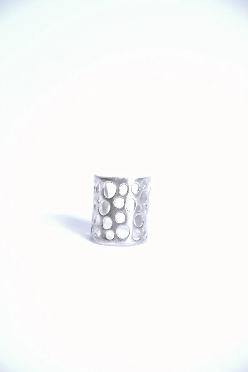 Sterling Silver "Lace" Ring