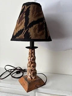 Upcycled Lamp Ethnic Medium