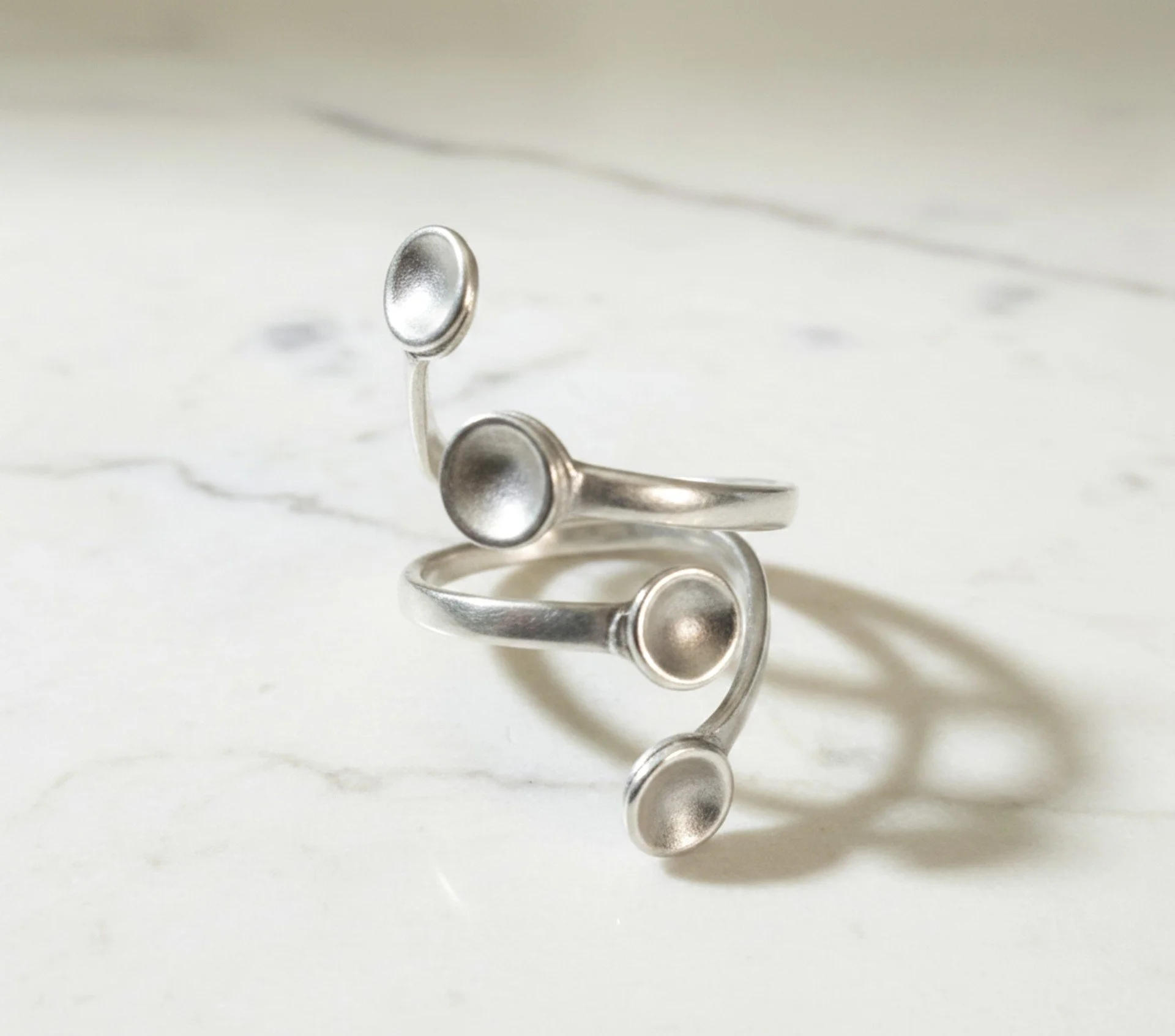 Sterling Silver Ring "For Cups"