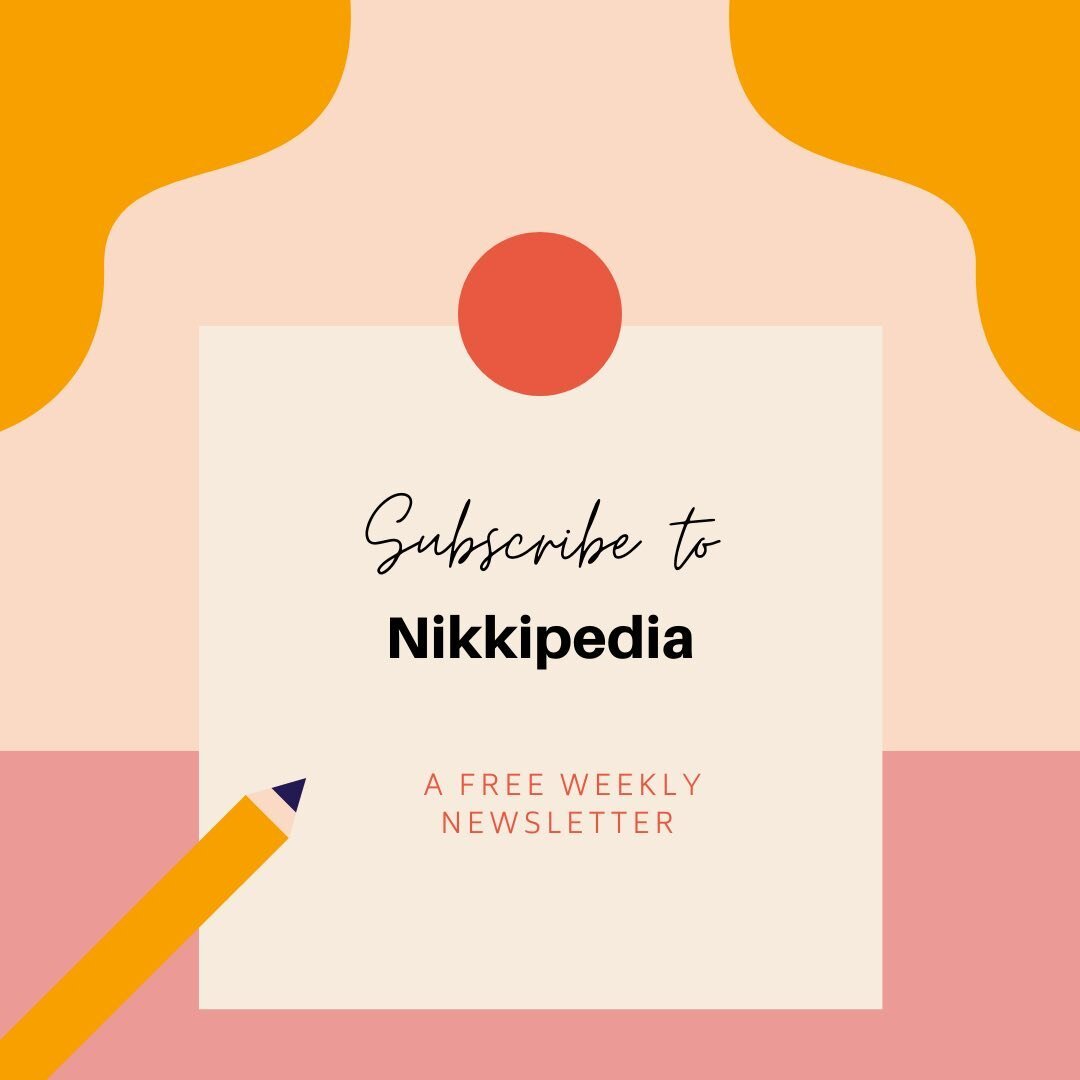 Sign up to receive recommendations, fun stuff and new stories every Thursday. Link in bio. #www.TheDailyNikki.com #charleston #newsletters