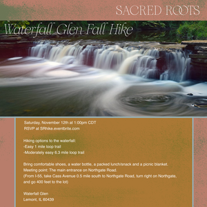 Waterfall Glen Fall Hike — Sacred Roots