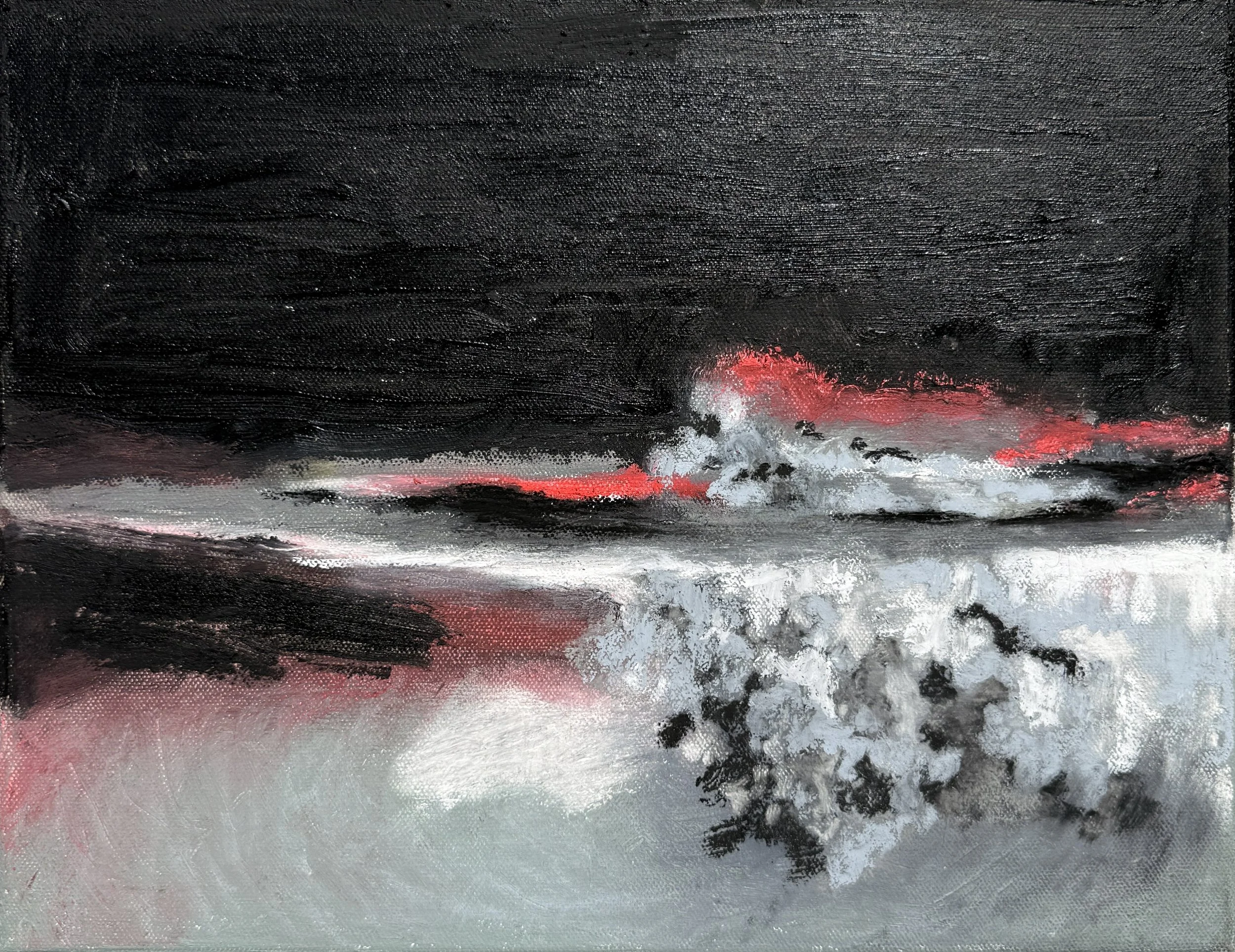 Storm Scene from Space 2025 oil paintstick oil pastel on canvas 11x14.jpg