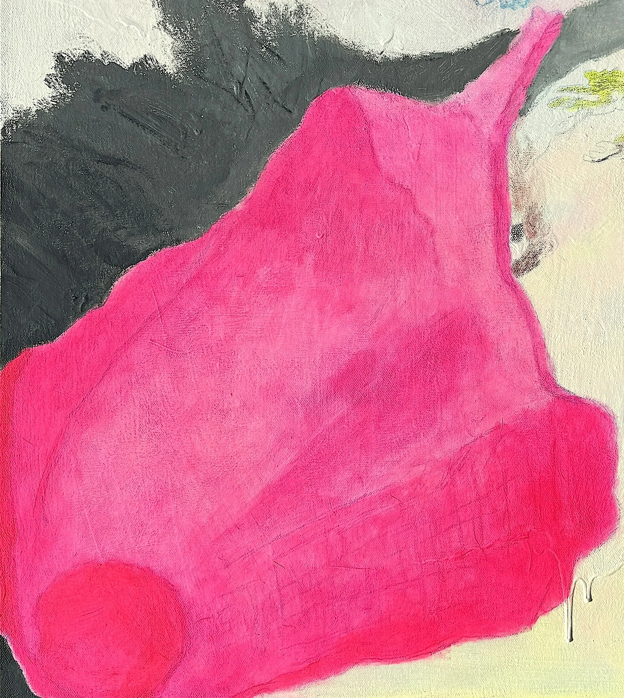 Intrusive Thoughts of a Future Which Already Exists 2025 acrylic crayon colored pencil on canvas 36"x24" copy 3.jpg