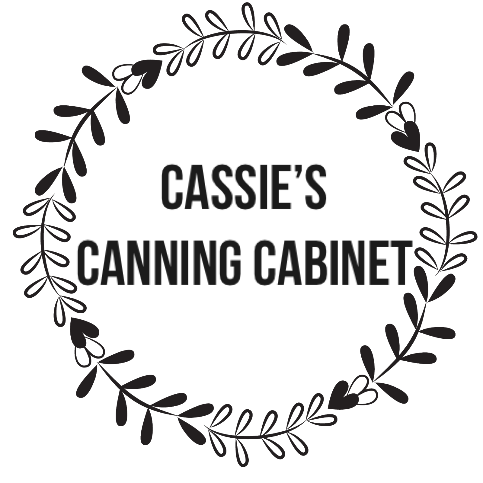 Cassie&#39;s Canning Cabinet