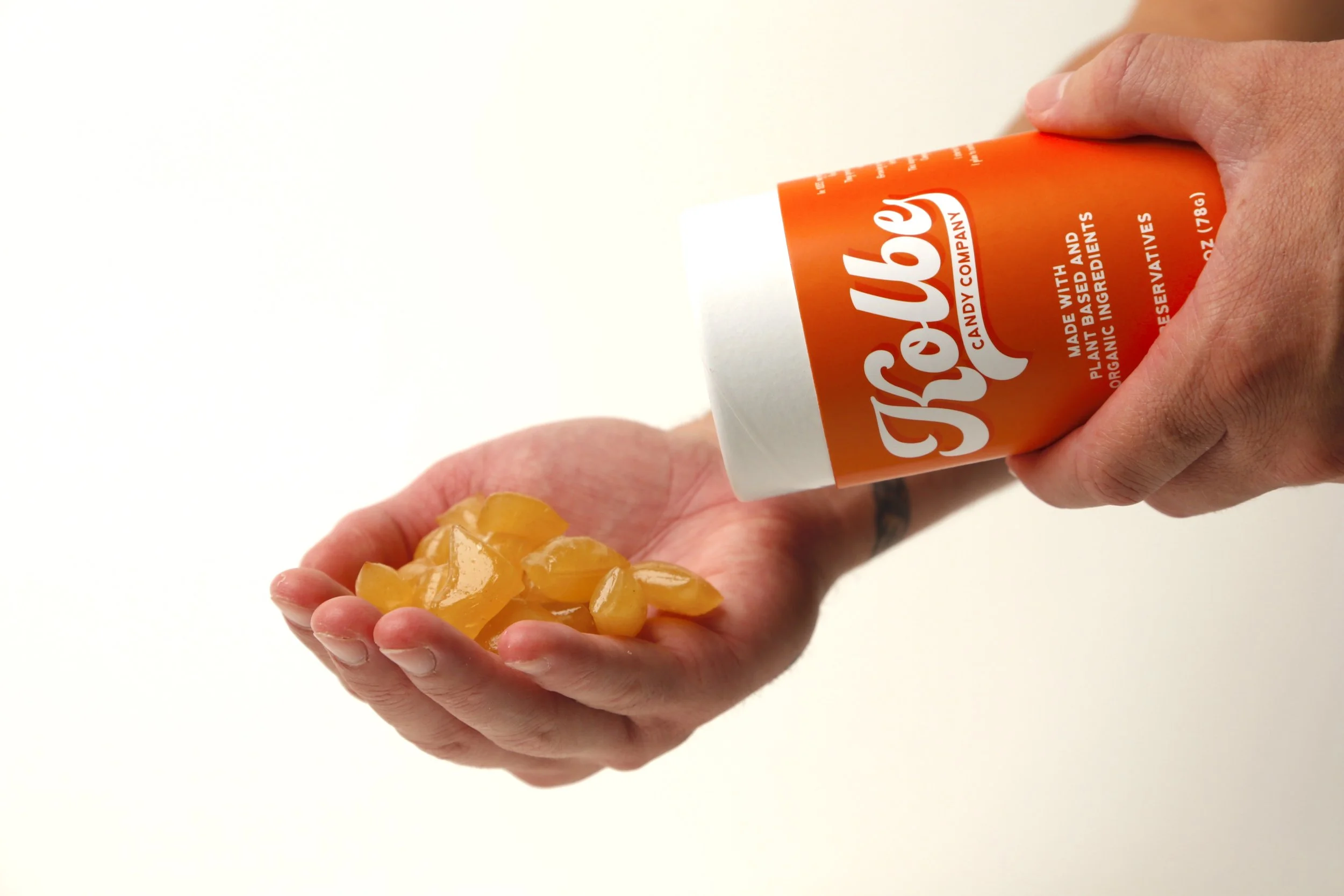 handcrafted butterscotch candy by Kolbe Candy Company