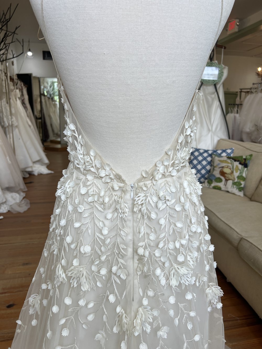 Lana by Alexandra Grecco- Off White/Champagne and Size 8 Lana by Alexandra Grecco- Off White/Champagne and Size 8