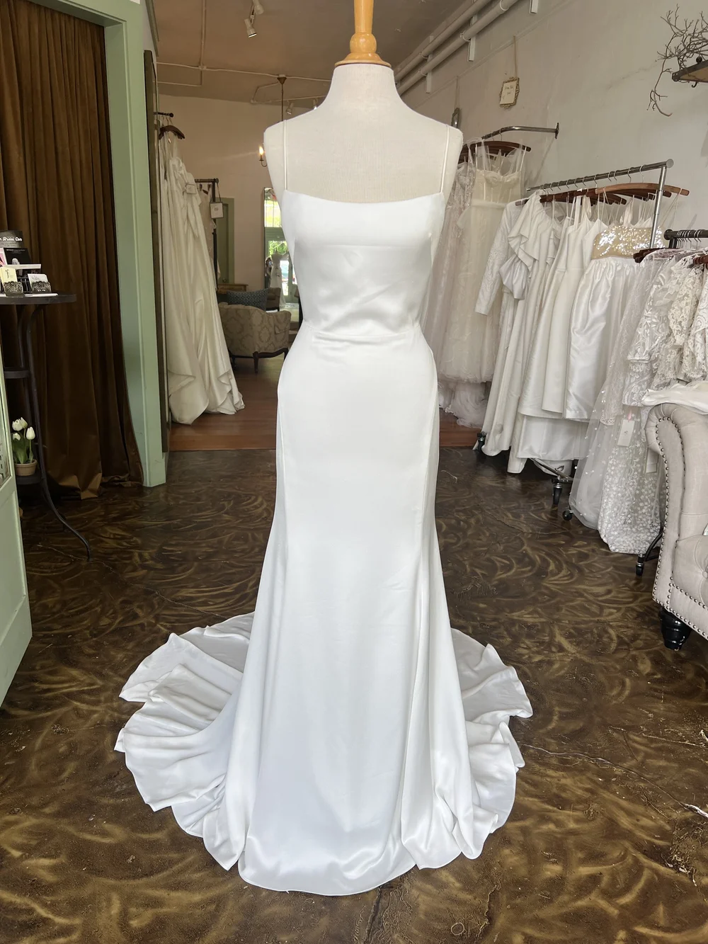 jenny yoo bridesmaid dress sizing Glitter-Knit Long Sparkly Prom Dress with Pockets Blush / Medium main image 0