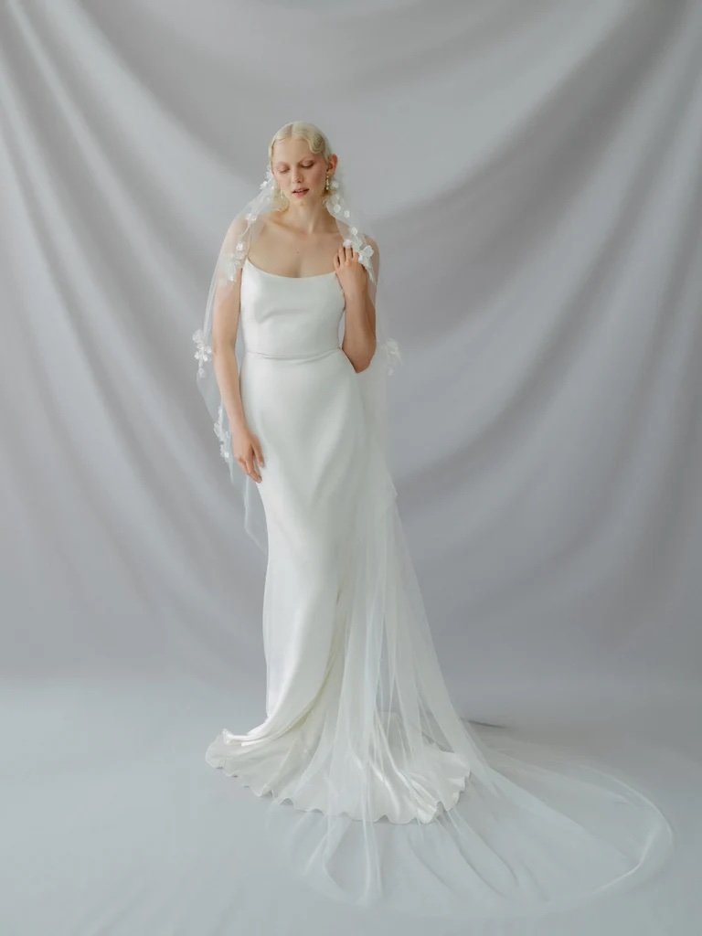 Alexandra Grecco Gwen Veil- Cathedral Length