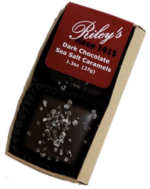 Dark Chocolate Sea Salt Caramels
