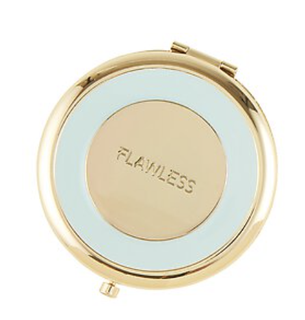 "Flawless" Compact Mirror with Bag, Lili + Delilah Collection