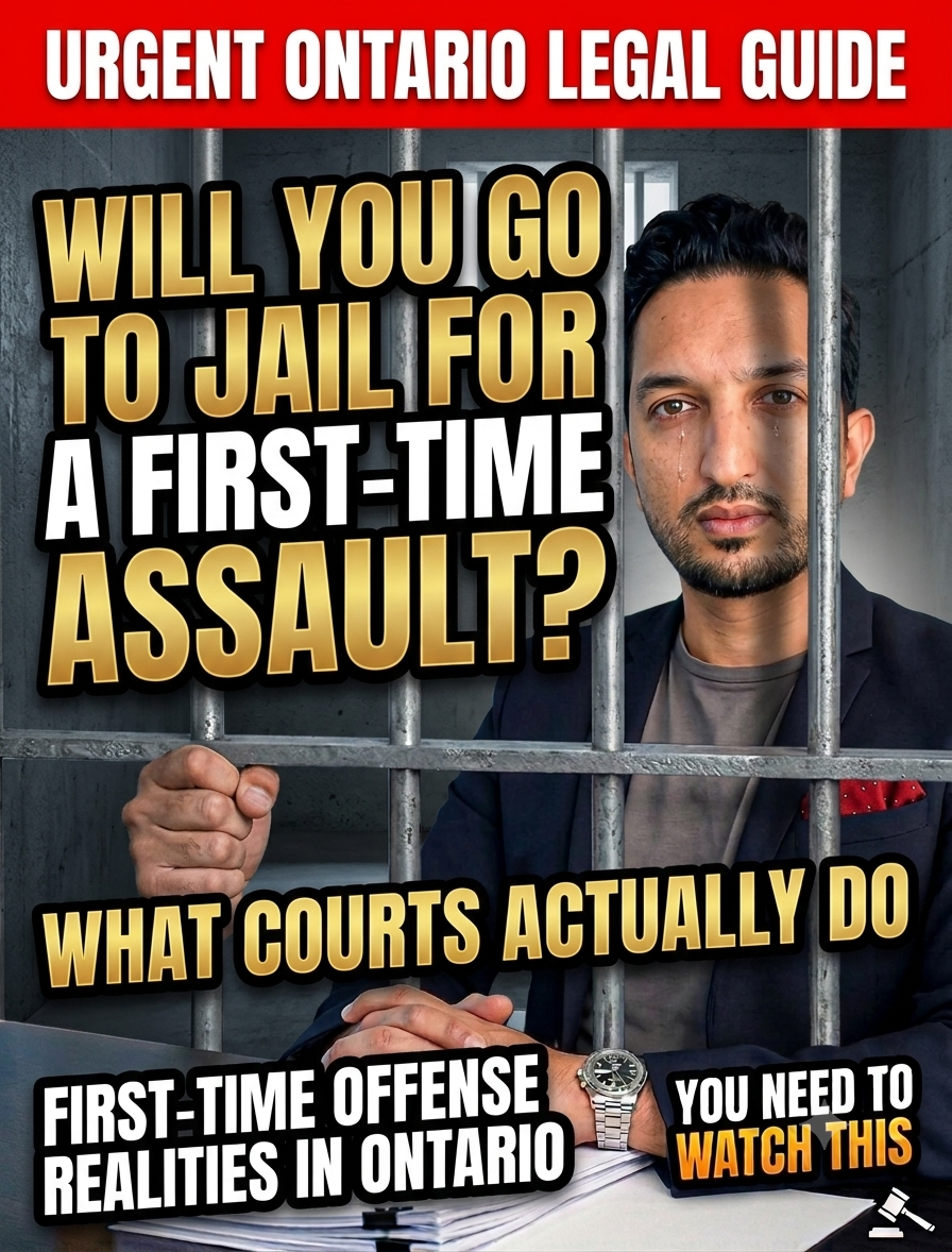 Will You Go to Jail for a First-Time Assault Charge in Ontario? What Courts Actually Do