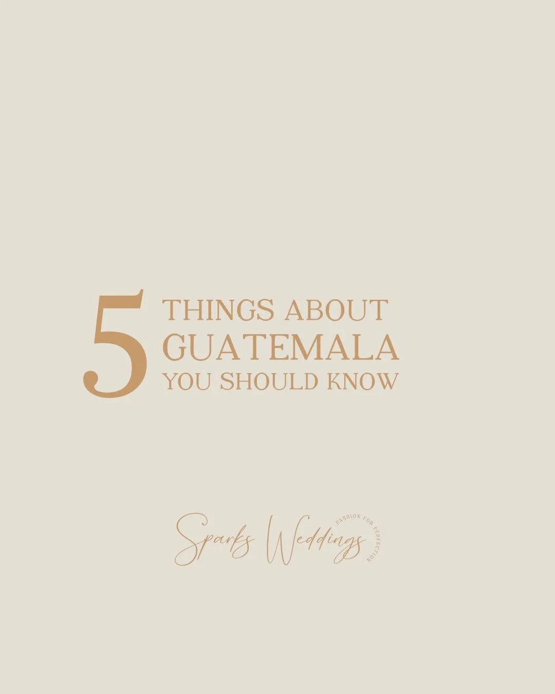 If you are thinking of having your dream destination wedding in Guatemala let us show you 5 reasons that will probably help you make the right and final decision 😉

1. Guatemala is a beautiful country with rich biodiversity that is mesmerizing to th