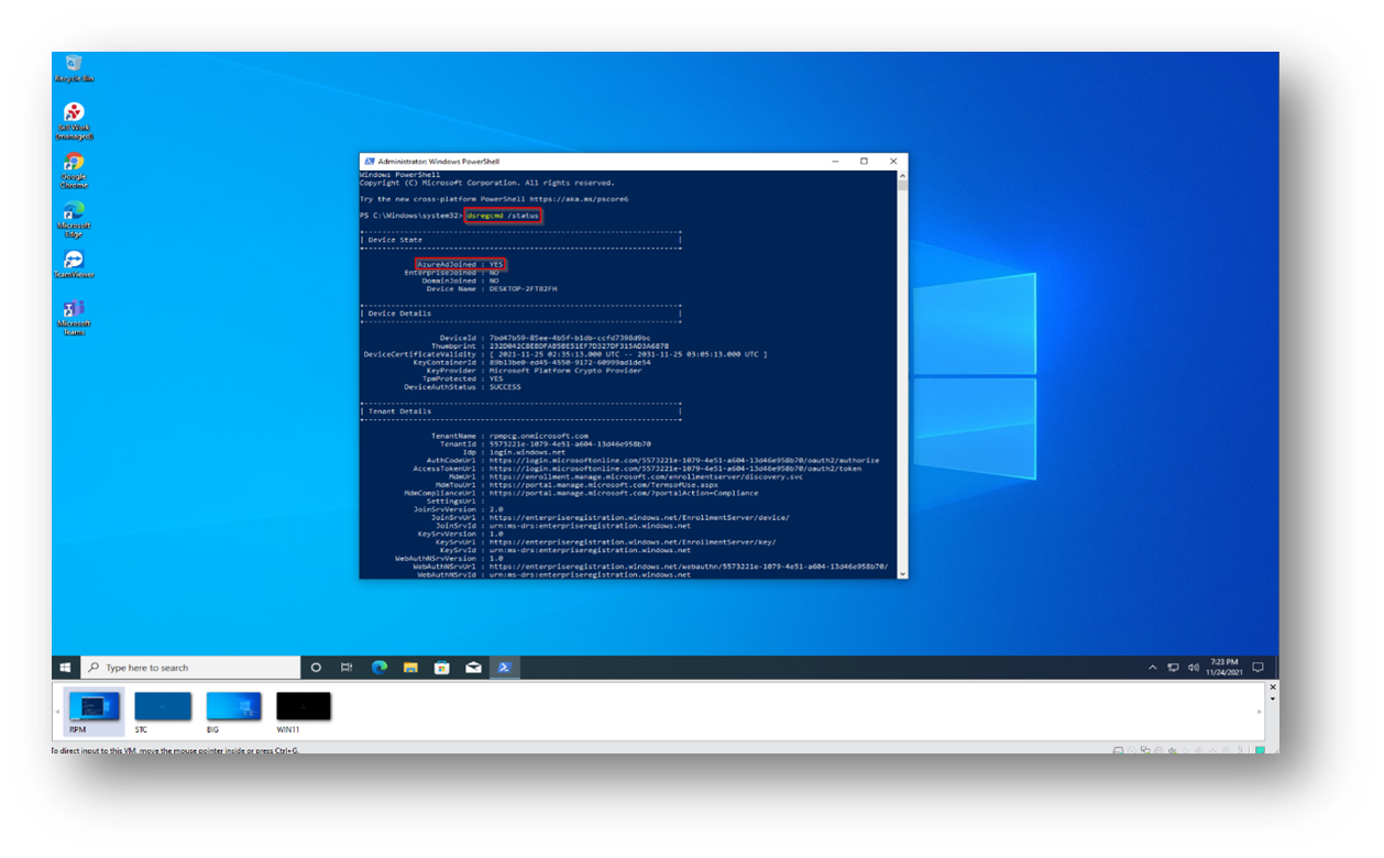How to Azure AD join a device & automatically import the hardware hash