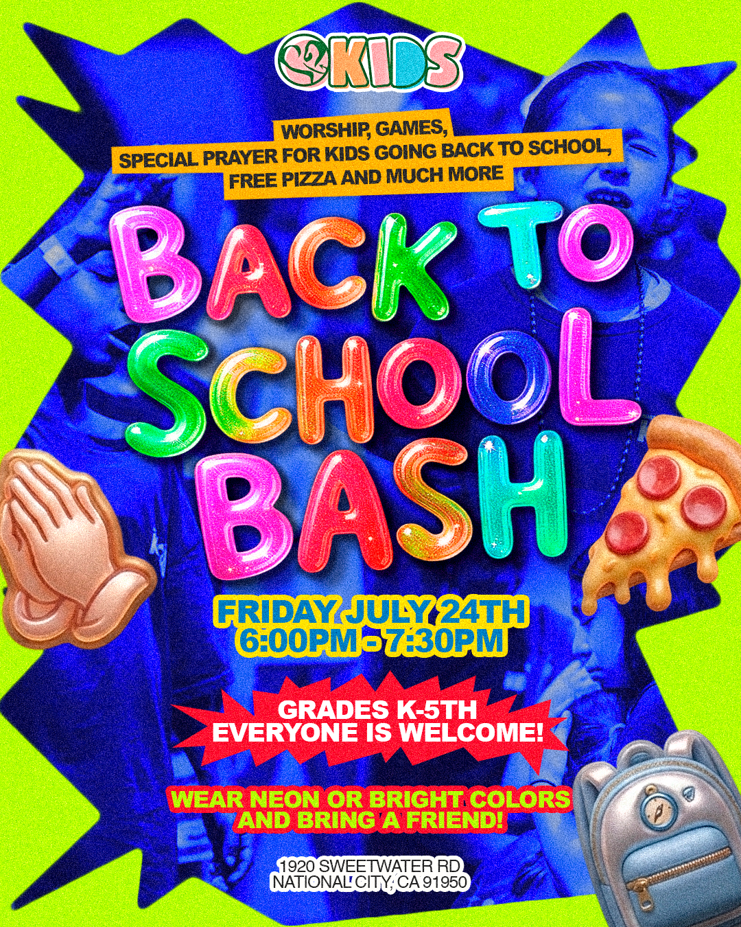 🎒 Back to School Bash - HRC Kids!