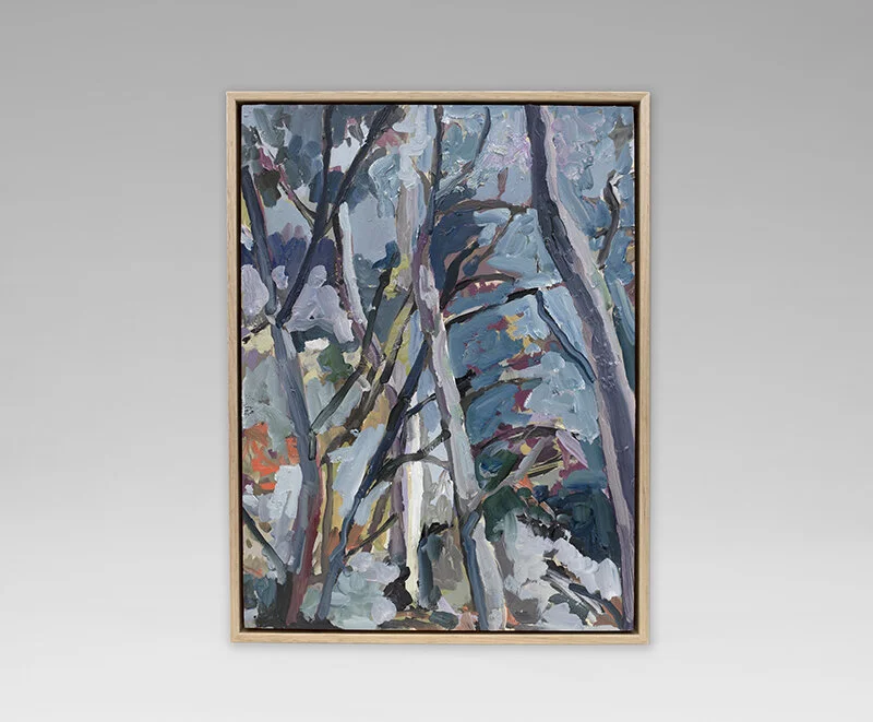 Looking Up, Oil on board,
30 x 40 cm