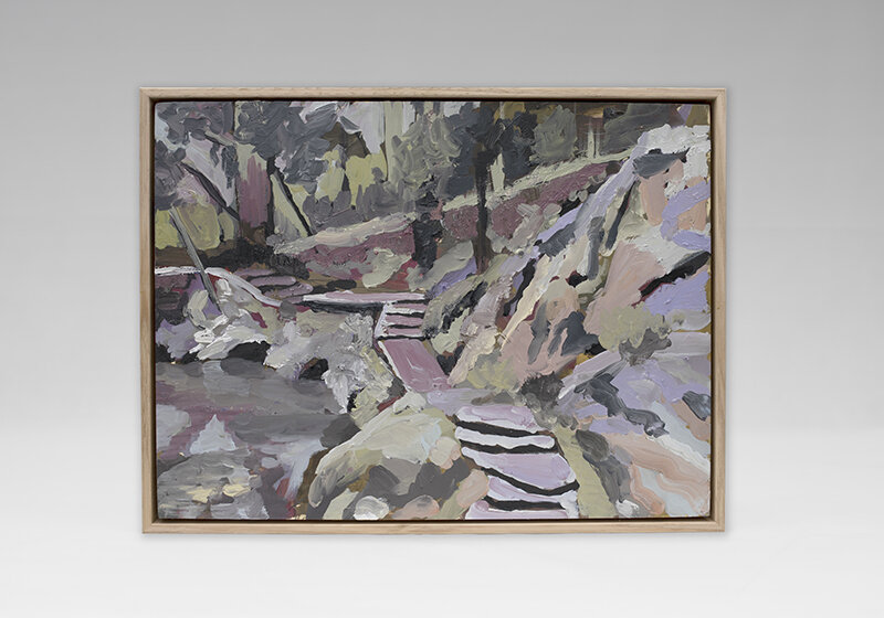 Healing Walk, Oil on board,
40 x 30 cm