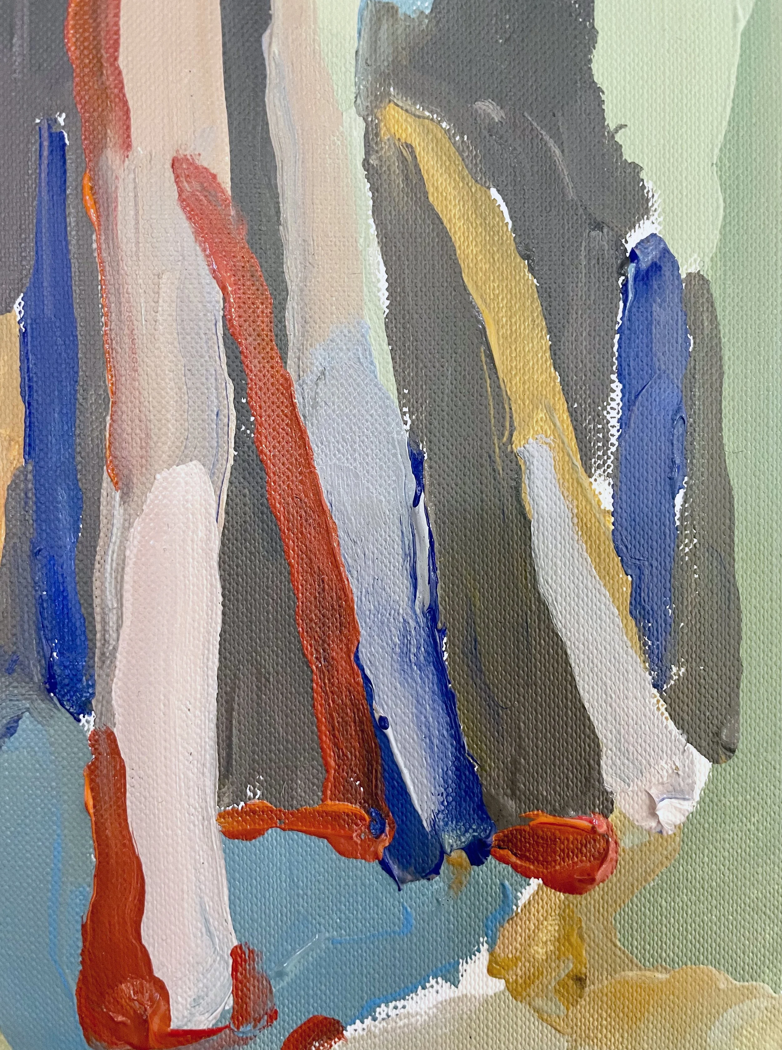 Acrylic paint on paper