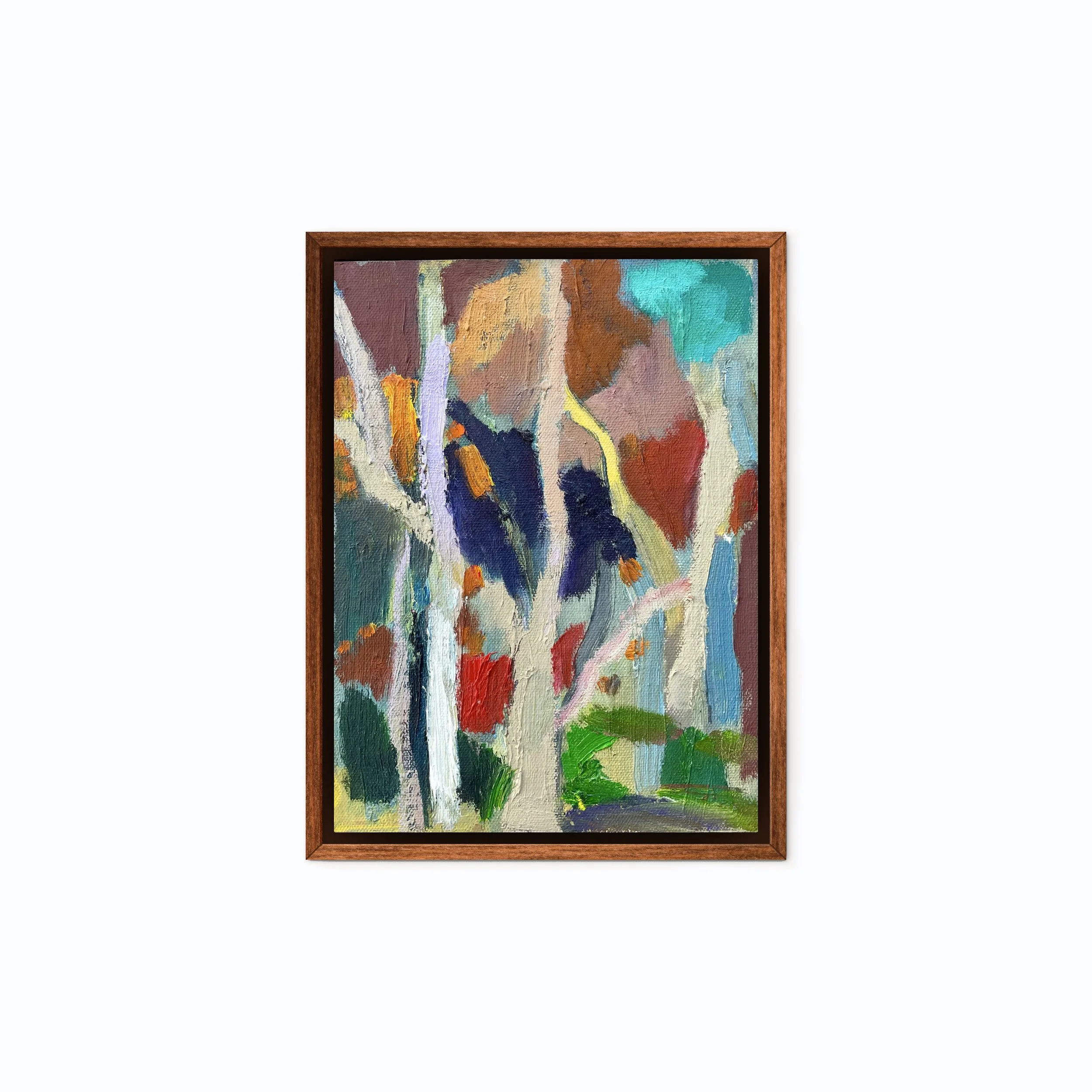 Aven Yarra (Oil stick and paint)