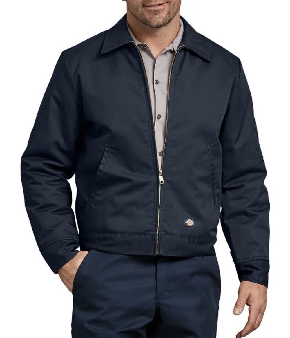 Dickie Insulated Eisenhower Jacket, Black | %tags| Free Shipping 