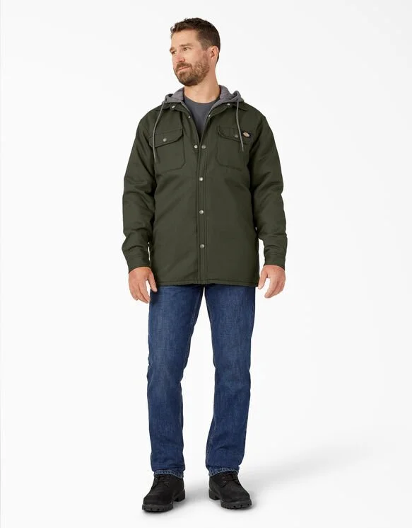 Dickies men's shop canvas shirt jacket
