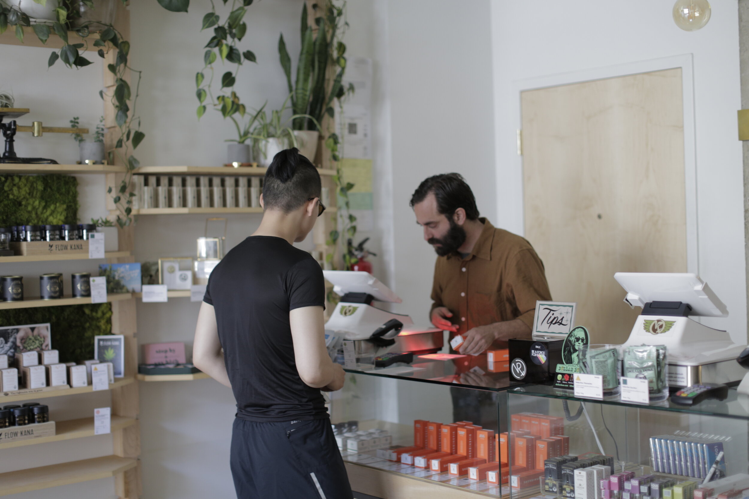 サンフランシスコの医療大麻ディスペンサリー Vapor Room Spice Green