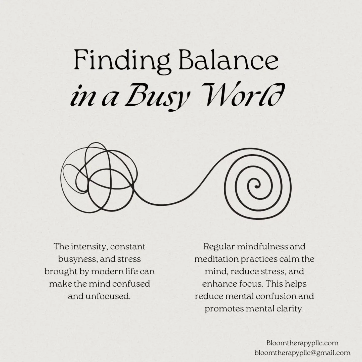 In a world that moves fast and asks a lot from us, it&rsquo;s no wonder our minds start to feel scattered. The constant intensity, pressure, and busyness of modern life can leave us feeling unfocused and overwhelmed. 🌀

But there are ways to soften 
