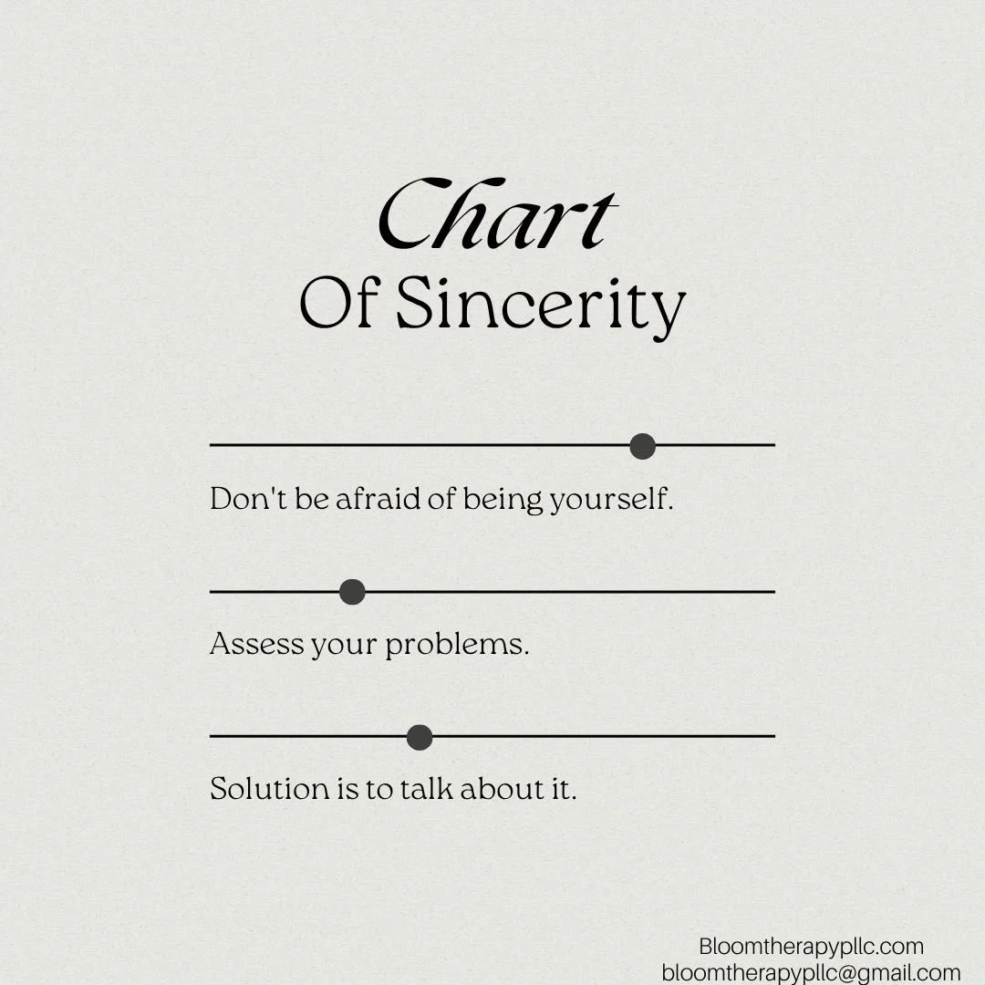 &ldquo;Don&rsquo;t be afraid of being yourself.&rdquo;
&ldquo;Assess your problems.&rdquo;
&ldquo;Solution is to talk about it.&rdquo;

Honestly? That&rsquo;s a decent chunk of therapy right there. 🫠

Not in the oversimplified &ldquo;just talk and e