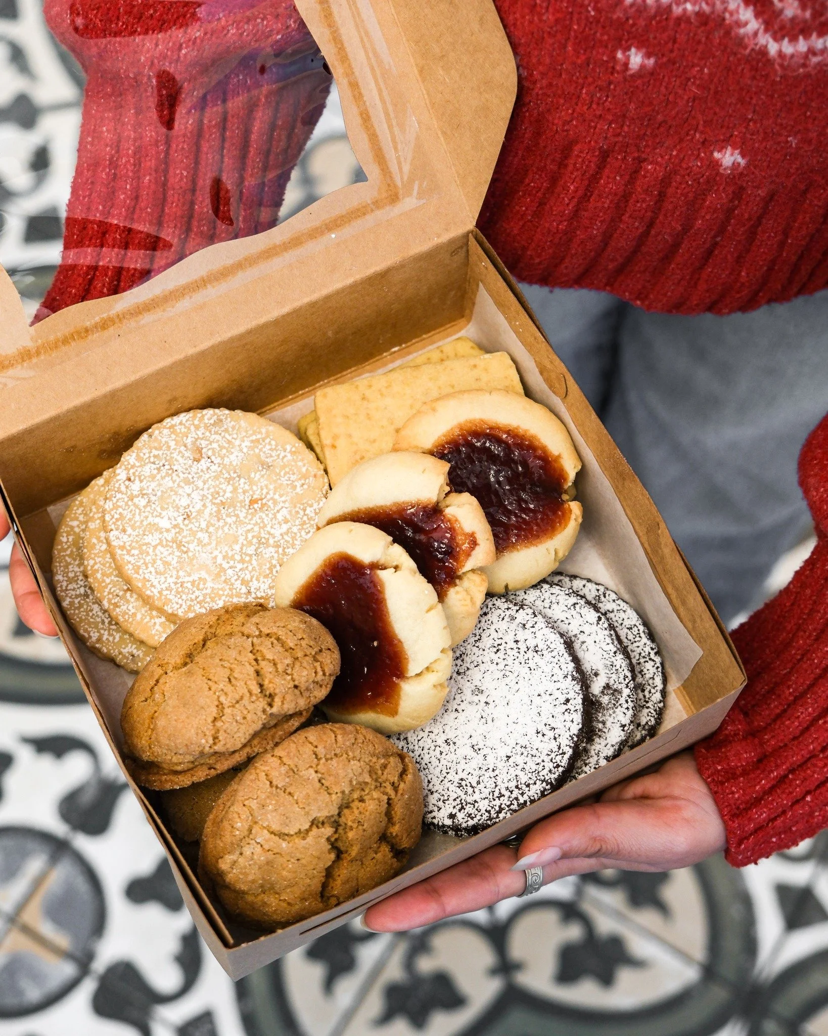 There&rsquo;s something magical about holiday cookies, especially when they&rsquo;re homemade. Which is why we are excited to share that our Holiday Cookie Box is back!

Filled with Ginger Cookies, Chocolate Shortbread, Olive Oil Shortbread, Hazelnut