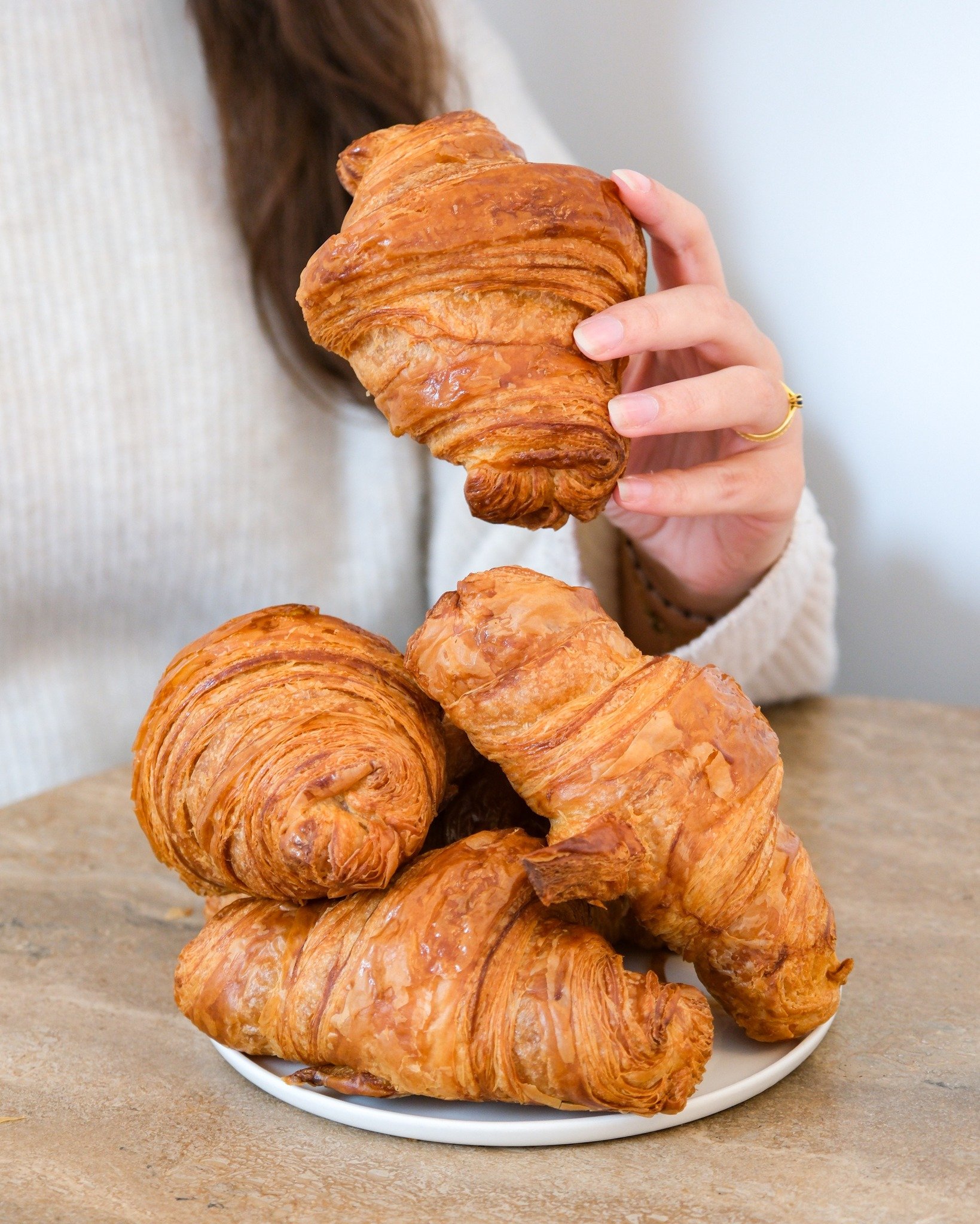 There&rsquo;s nothing quite like a real French croissant.
Ours are made using traditional French techniques Ariana learned in Paris. If you needed an excuse to indulge, this is it: Happy National Croissant Day 🥐

#atelierariana #nationalcroissantday
