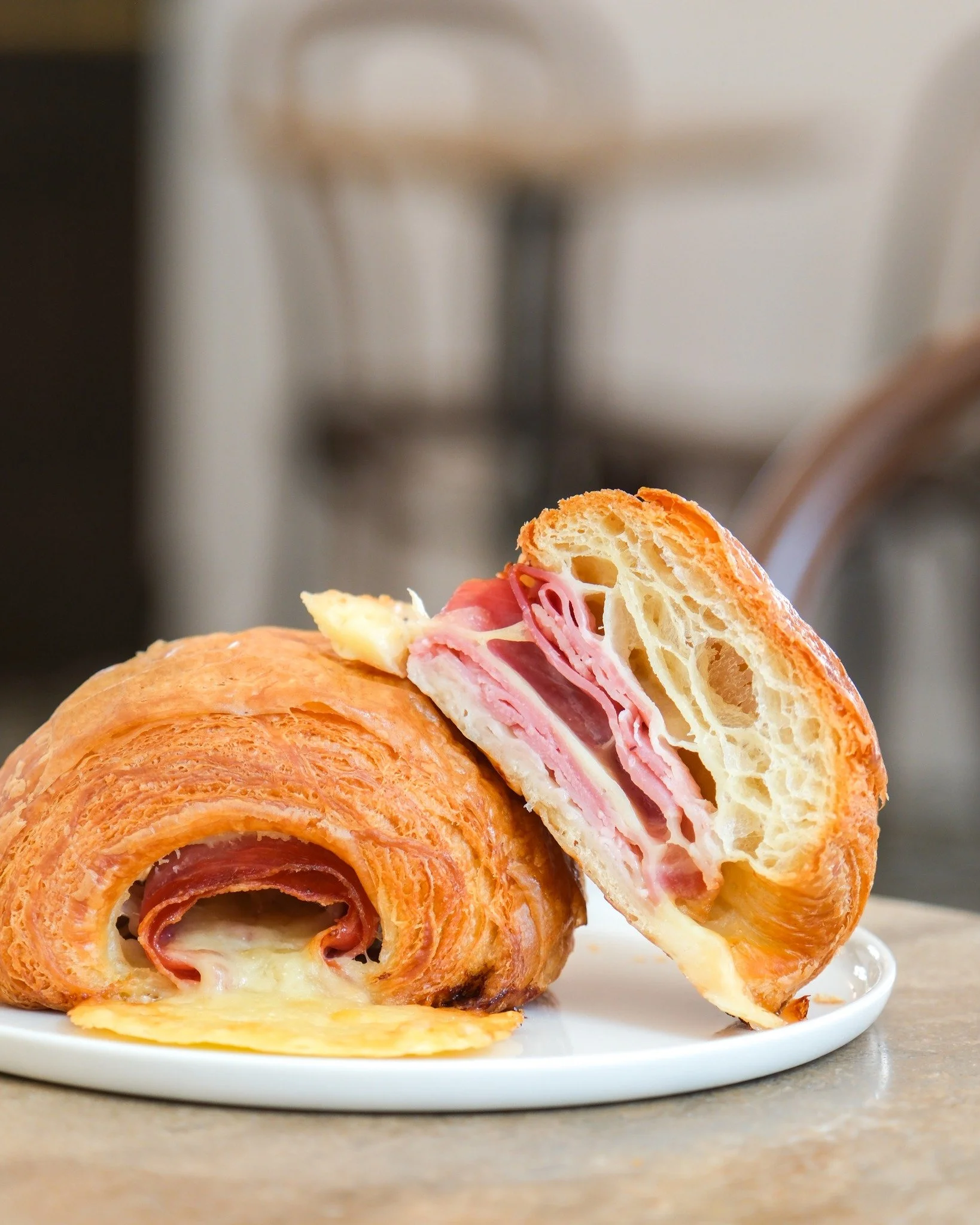 A French classic, reimagined at Atelier Ariana.

Our Jambon &amp; Comt&eacute; Suisse is available every Friday and Saturday. Flaky, comforting, and guaranteed to be irresistible from the first bite.

The only question is, are you keeping this for yo