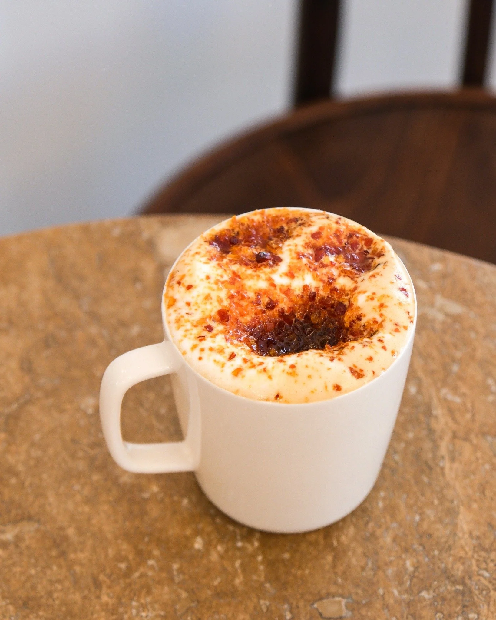 Our Cr&egrave;me Br&ucirc;l&eacute;e Latte is now an Atelier Ariana signature. Just like the classic dessert, it is rich, creamy, and the perfect amount of &ldquo;gourmandise&rdquo;.

Have you tried one yet?

#atelierariana #coffeetime #brooklyncafe 