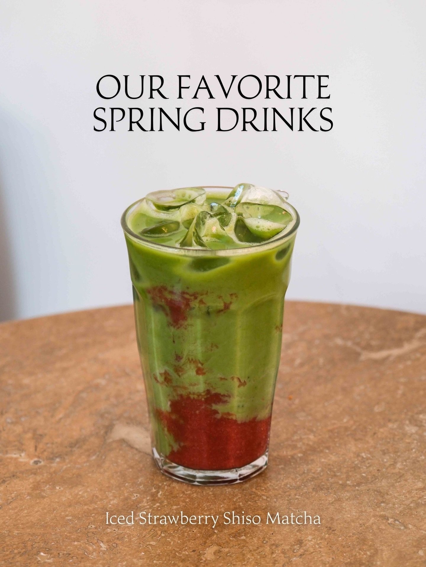From Iced Strawberry Shiso Matcha to Cascara Spritz, each drink is crafted to bring you something unique and refreshing.

Which one are you ordering first?

#atelierariana #springdrinks #matchalover #nyccafe #drinkstagram