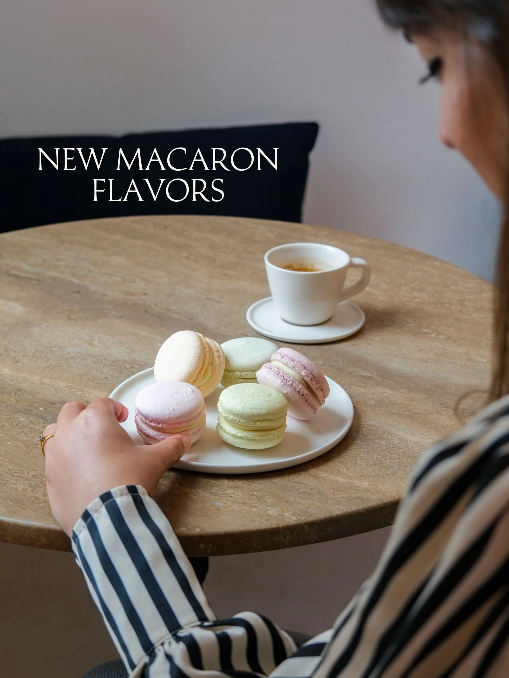 Meet our new floral and herbal Macarons: lavender, orange blossom, rose, lemon verbena, and basil. Delicate and fragrant, just the way spring should feel.

Which flavor are you hoping to see in the vitrine next?

#atelierariana #macaronlovers #french