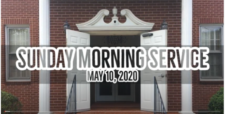 Mothers Day Sermon 05/10/2020
