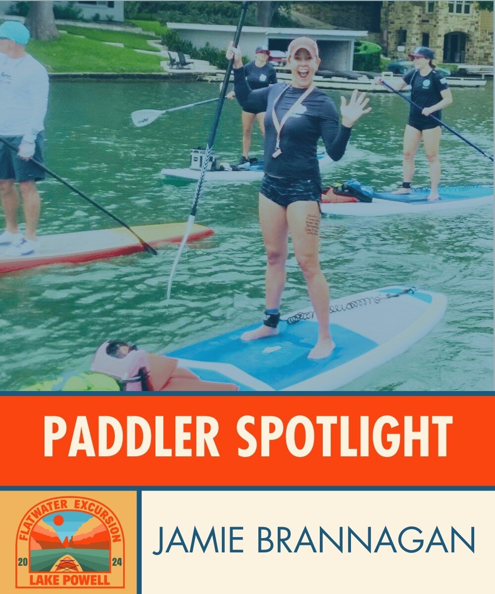 ✨ Flatwater Excursion: Lake Powell Paddler Spotlight ✨ Celebrating the incredibly strong and resilient Jamie Brannagan (@jbranhomes), we are so lucky to have her on the team joining us for Lake Powell. 

&quot;In 2017 I was diagnosed with breast canc