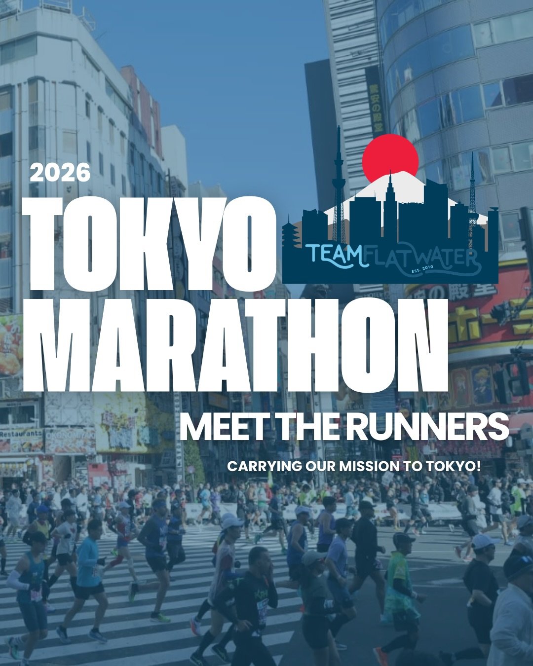 This Sunday, these amazing humans are lining up at the Tokyo Marathon - our first year as an Official International Charity Partner! 👟

They&rsquo;ve put in the miles, the long training runs, and each committed to raising $6,500 to help fund mental 