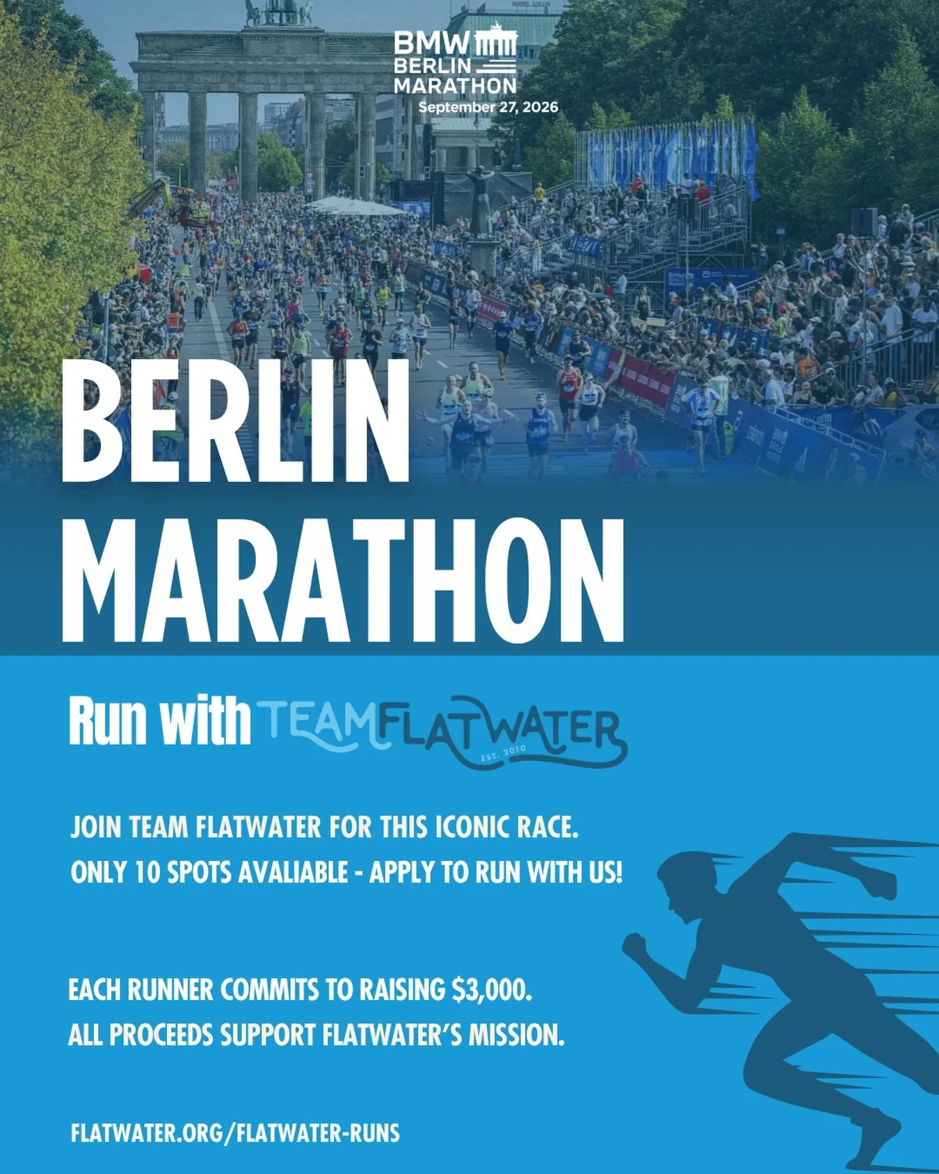 We&rsquo;re honored to back as an Official Charity Partner of the 2026 BMW Berlin Marathon! 🏃🏽&zwj;♀️🇩🇪

If Berlin is on your bucket list, now&rsquo;s the time! 
Apply and help raise funds for access to mental health therapy for those navigating 