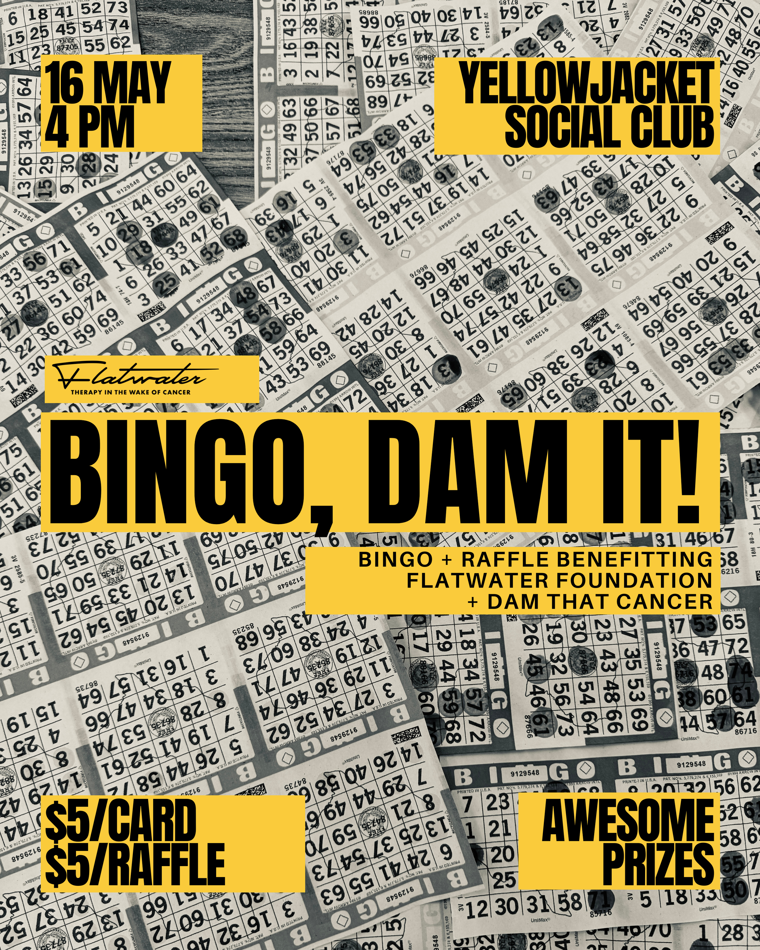 Bingo, dam it!